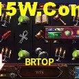Sessão de jogo em andamento no aplicativo BRTOP para Android